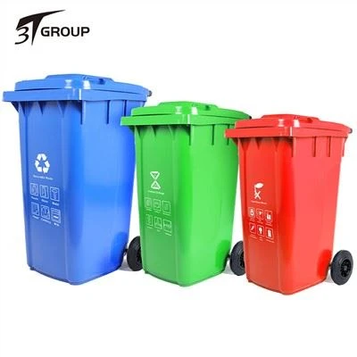 Thùng rác nhựa di động có nắp