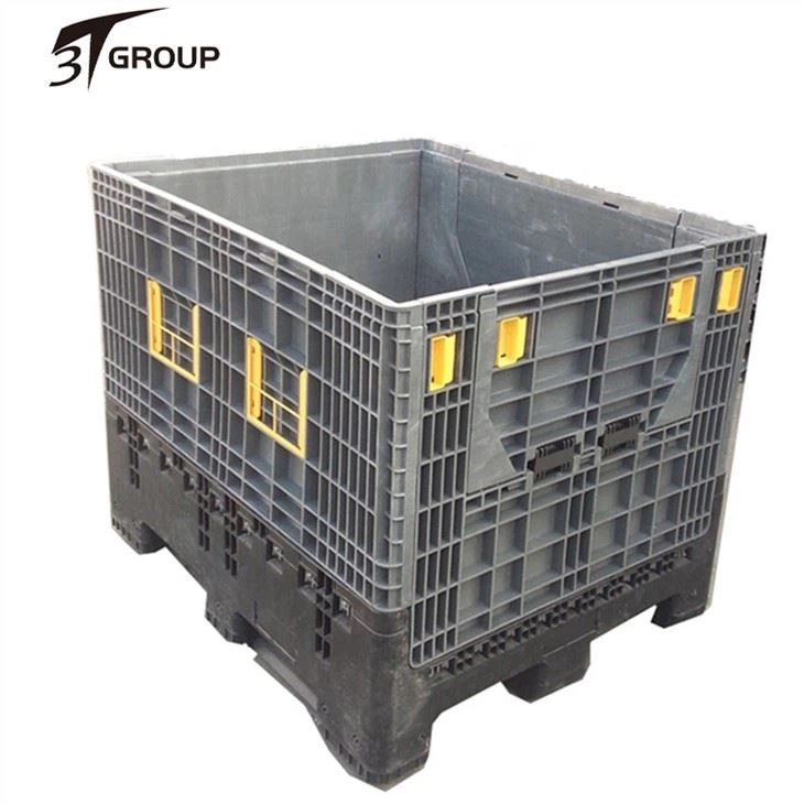 Heavy Duty Folding Plastic Pallet Container