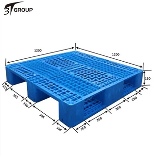 Pallet nhựa cốt thép chắc chắn